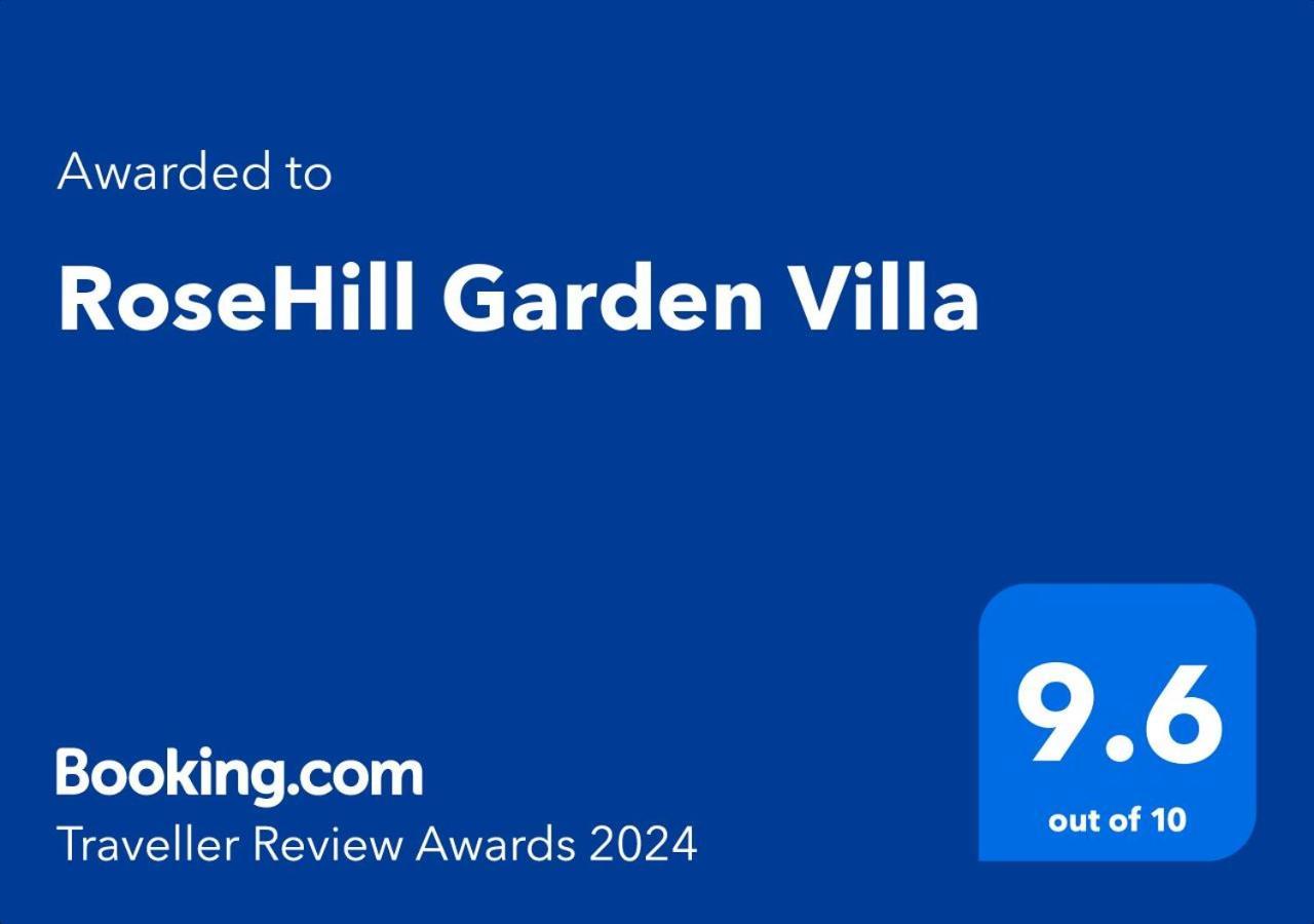 Rosehill Garden Family Villa With A Great Budapest View Exterior photo